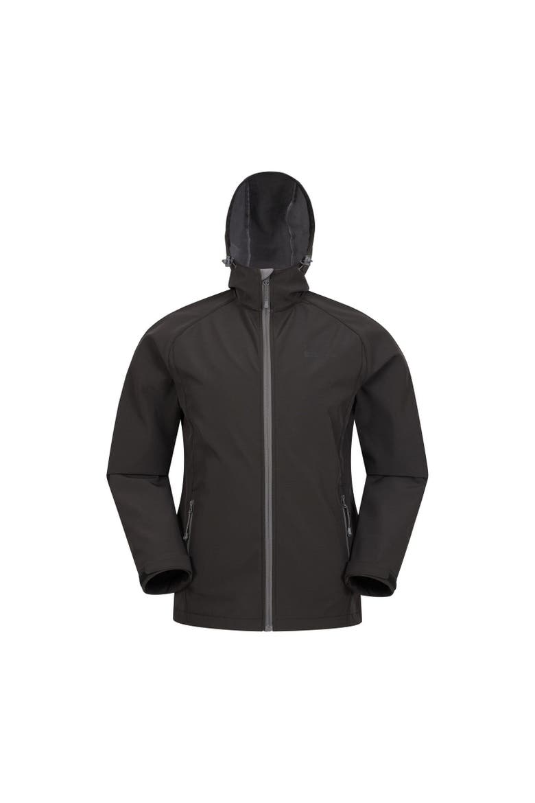 Exodus Waterproof Soft Shell Jacket, Main, color, Black