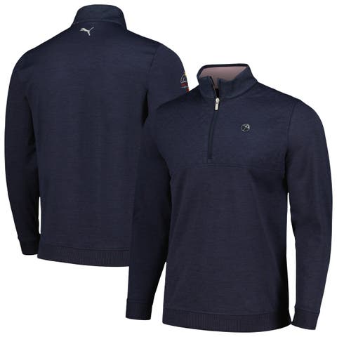 Men's Puma x Arnold Palmer Collection Navy Arnold Palmer Invitational Castle CLOUDSPUN Quarter-Zip Top
