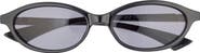 Le Specs Duskfall 55mm Oval Sunglasses