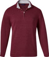 David Donahue Quarter Zip Pullover
