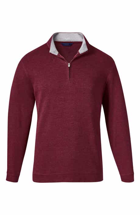 David Donahue Quarter Zip Pullover