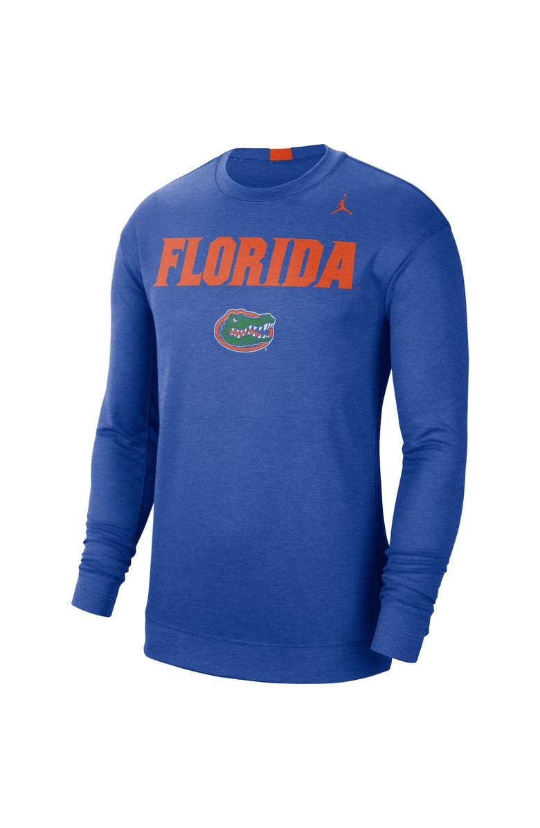 Jordan Brand Men's Jordan Brand Royal Florida Gators 2021-22 Basketball Team Spotlight Performance Long Sleeve Top, Alternate, color, 