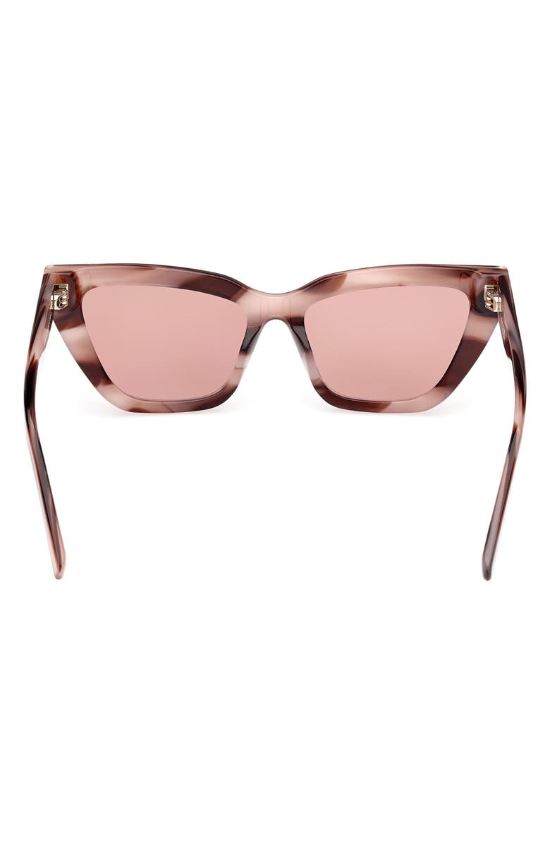 MCM 54mm Cat Eye Sunglasses, Alternate, color, Pink / Other / Bordeaux