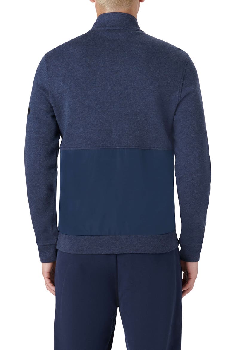 Quarter Zip Sweatshirt, Alternate, color, MIDNIGHT