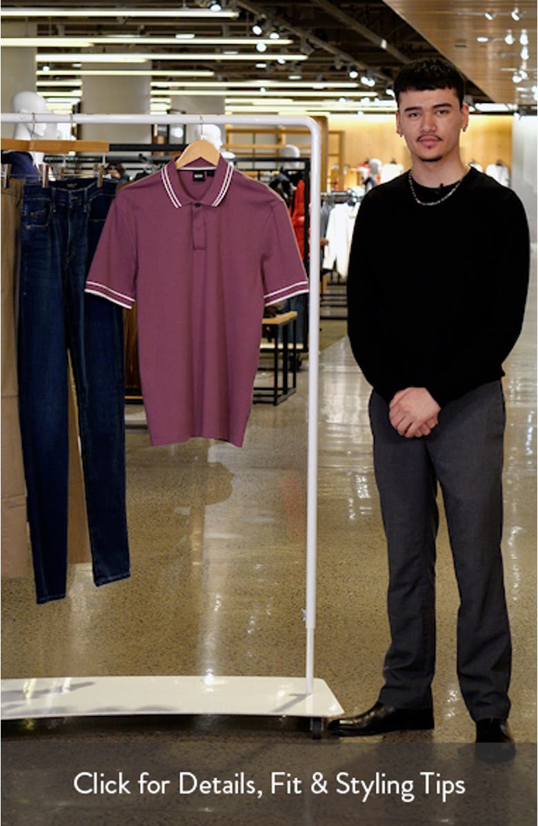 Parlay Tipped Cotton Polo, sales video thumbnail