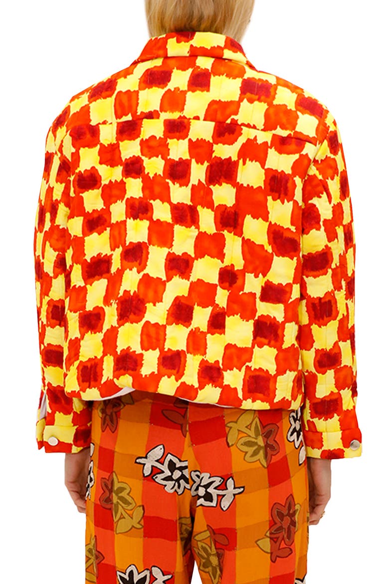 Comfort Jacket, Alternate, color, YELLOW CHECK