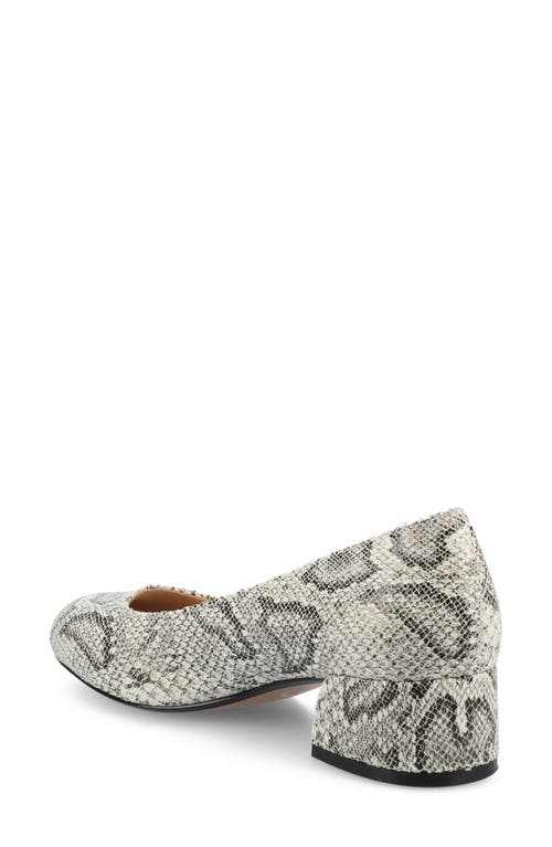 JOURNEE COLLECTION JOURNEE COLLECTION SAARII BLOCK HEEL PUMP