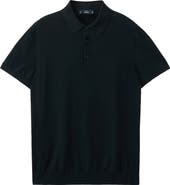 MANGO Fine Knit Cotton Polo
