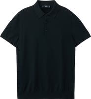MANGO Fine Knit Cotton Polo