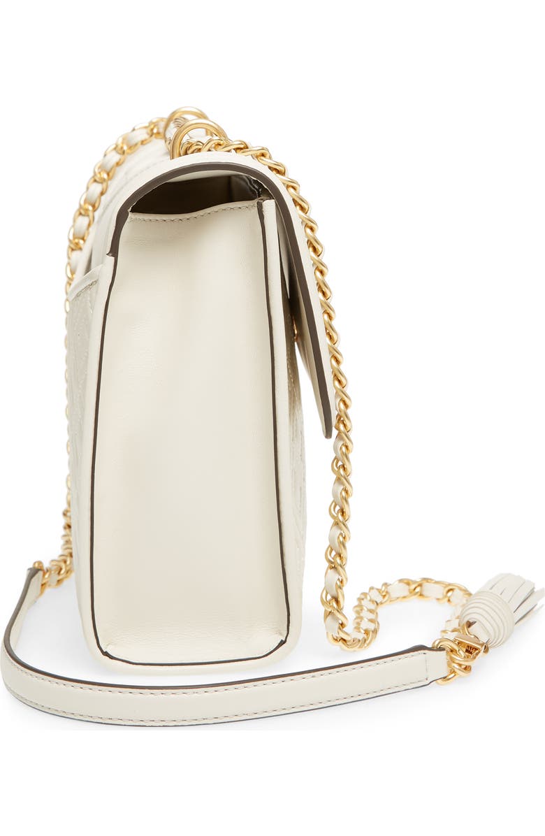 Tory Burch Fleming Quilted Lambskin Leather Convertible Shoulder Bag, Alternate, color,