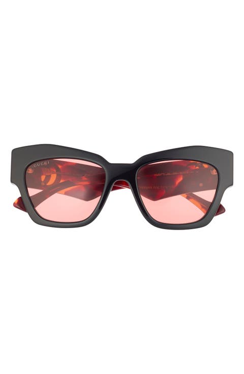 55mm Cat Eye Sunglasses