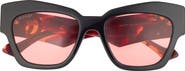 Gucci 55mm Cat Eye Sunglasses
