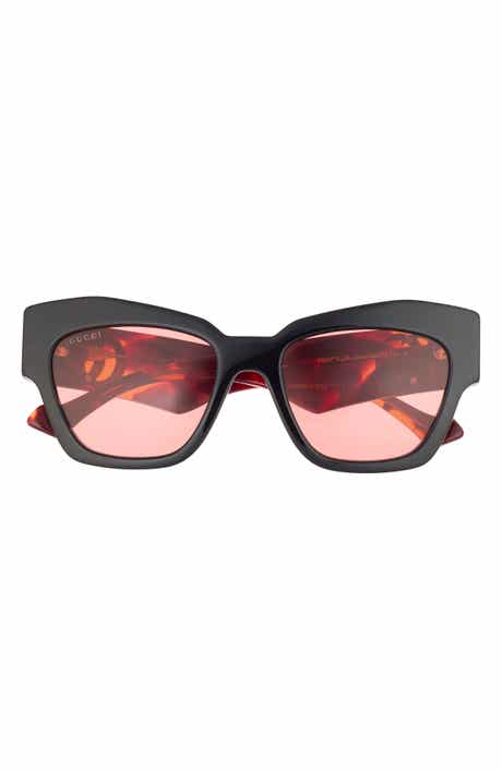 Gucci 55mm Cat Eye Sunglasses