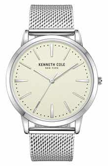 Kenneth Cole Classic Mesh Strap Watch, 44mm