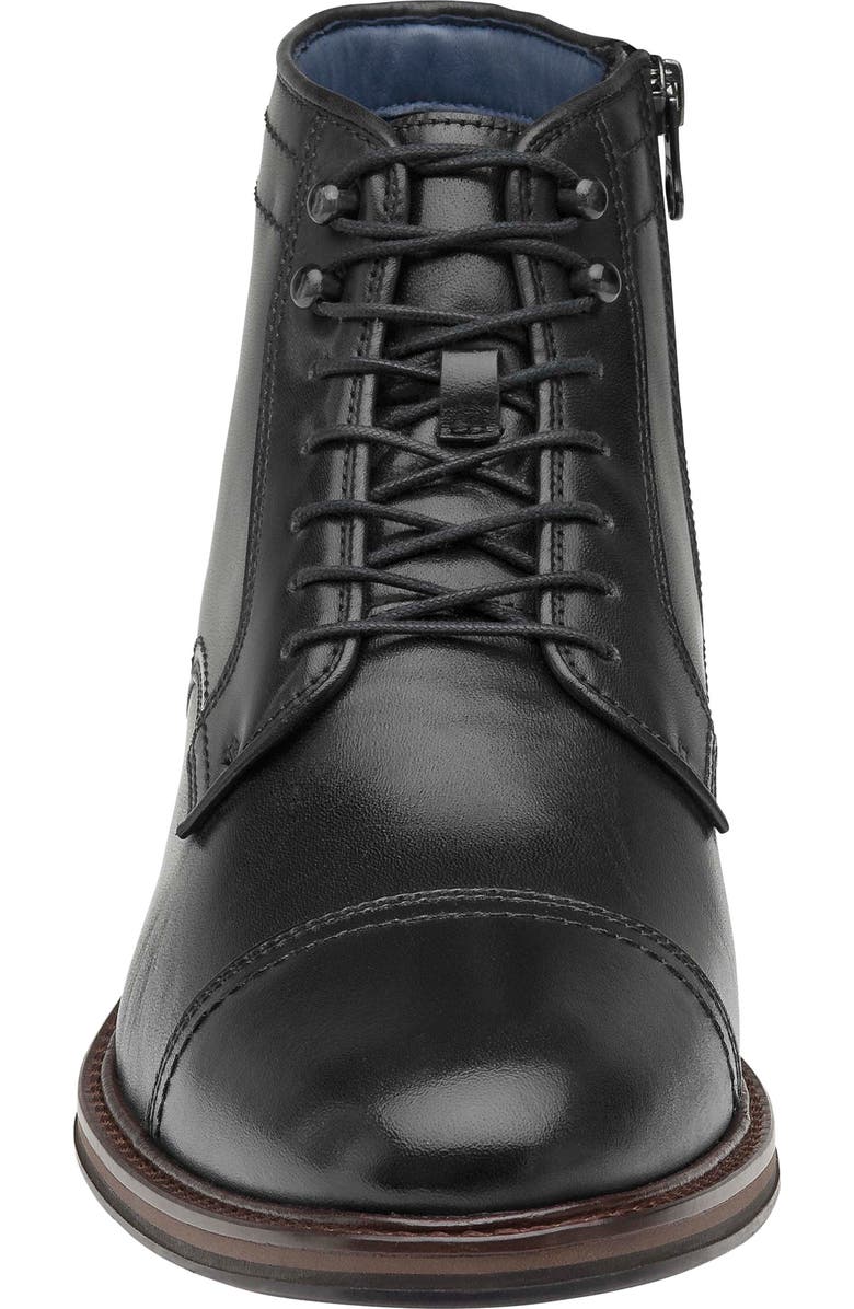 Johnston & Murphy Raleigh XC Flex Cap Toe Boot, Alternate, color, Black