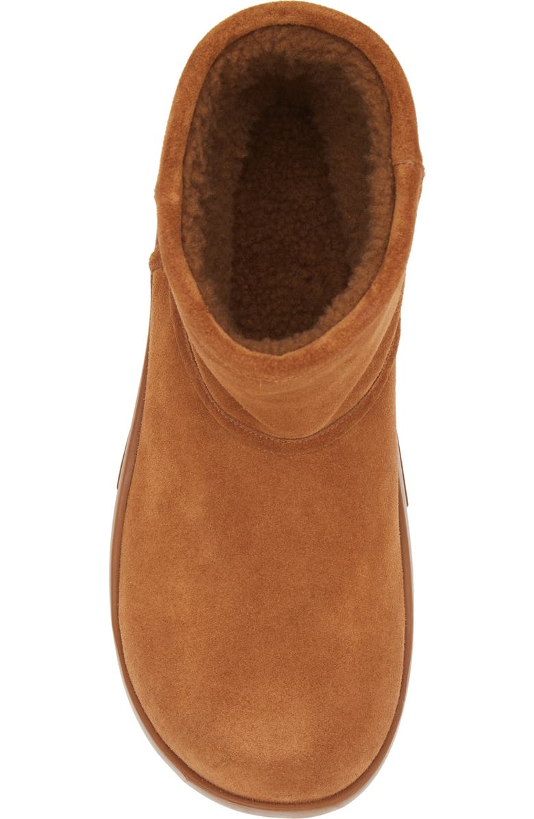 Bottega Veneta Snap Genuine Shearling Ankle Boot, Alternate, color,