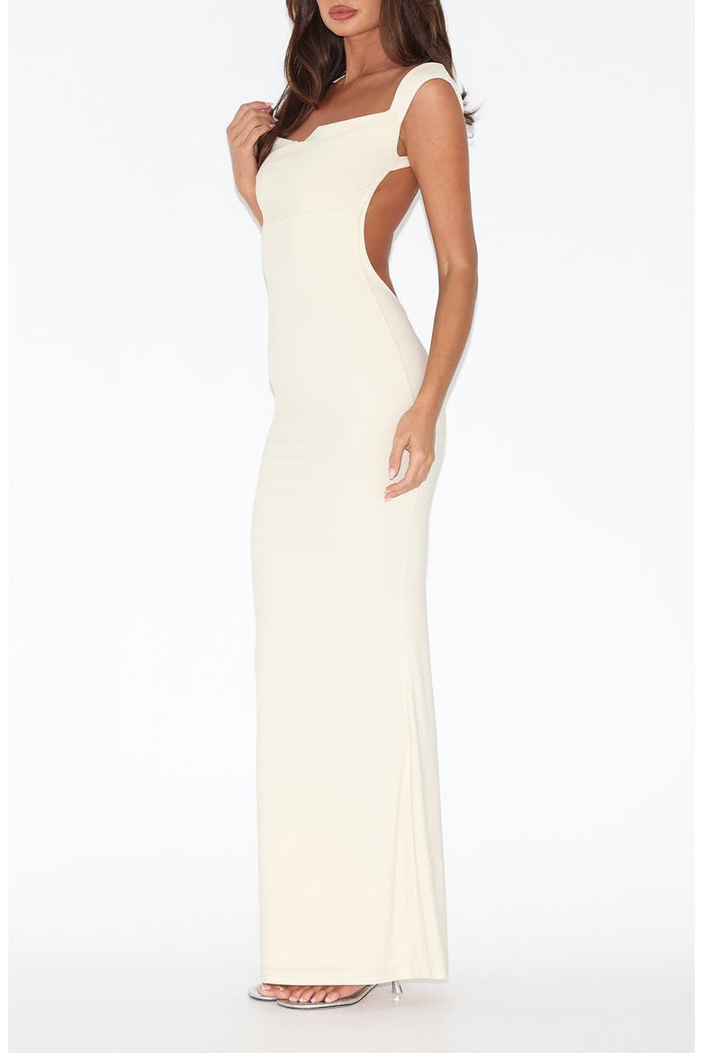 Morana Evening Dress, Alternate, color, BUTTER YELLOW