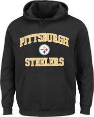 FANATICS Men's Fanatics  Black Pittsburgh Steelers Big & Tall Heart & Soul Hoodie