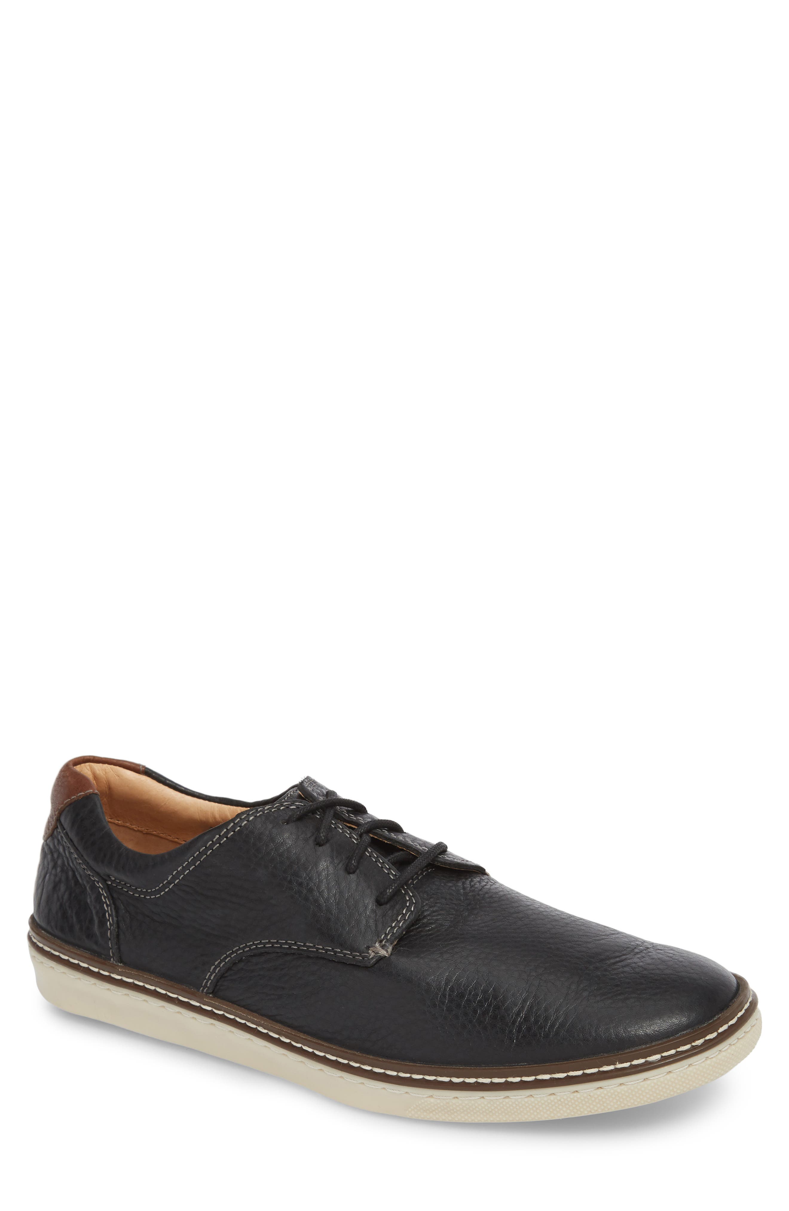 Johnston & Murphy McGuffey Plain Toe Sneaker, Main, color, 
