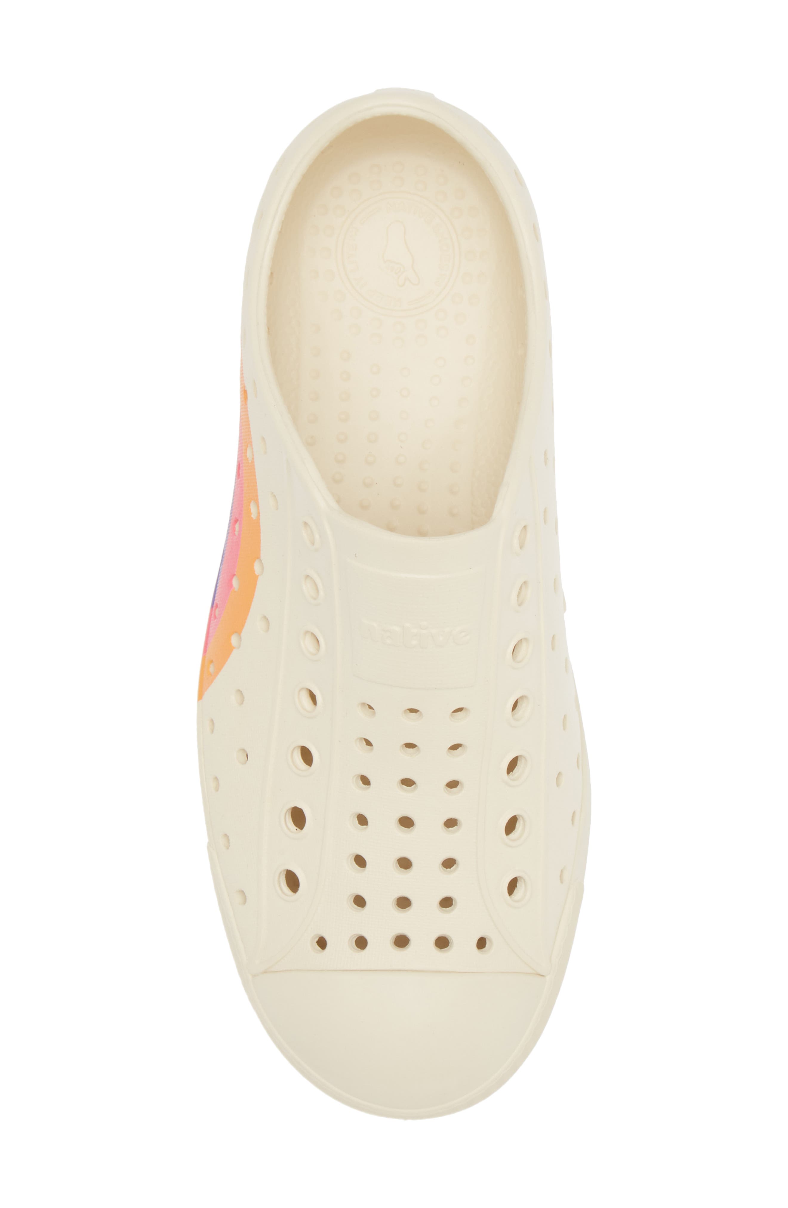 Jefferson Sugarlite Slip-On Sneaker, Alternate, color, BONE WHITE/ PASTEL