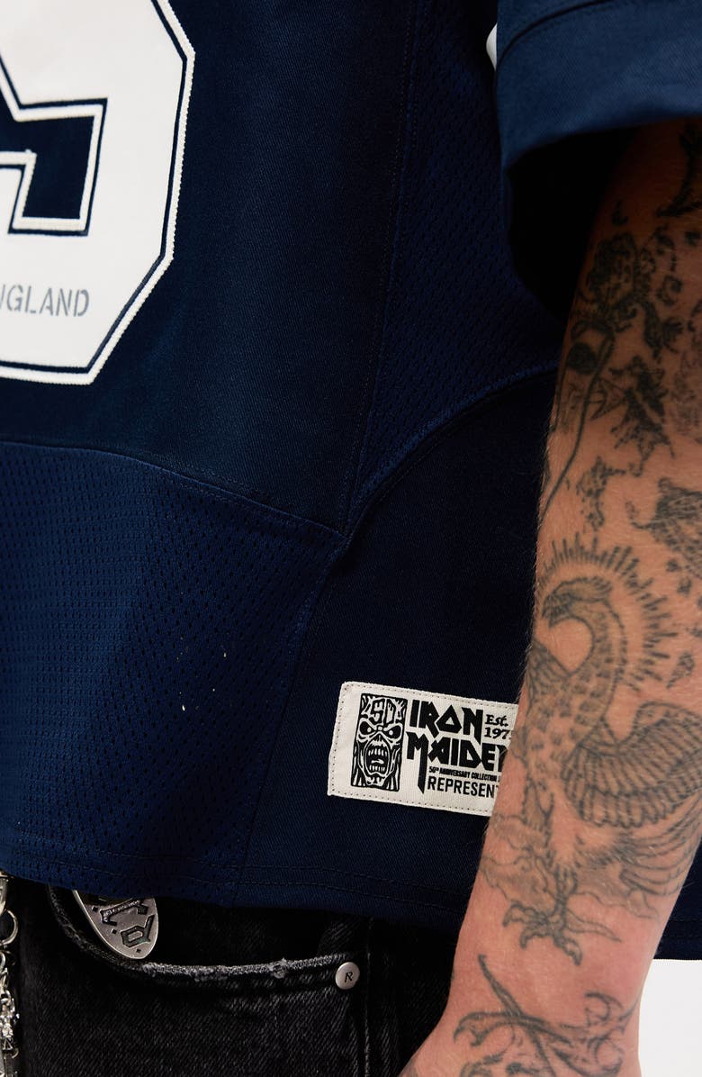 Represent Iron Maiden Anniversary Jersey, Alternate, color, 