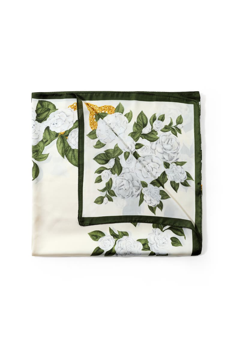 The Spring Lightweight Women’s Scarf, Alternate, color, Ivory