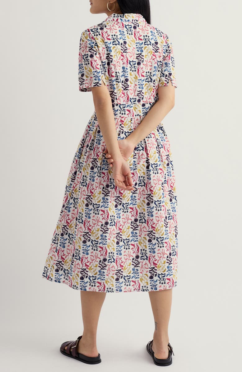 Seasalt Cornwall Pleated Organic Cotton Shirtdress, Alternate, color,