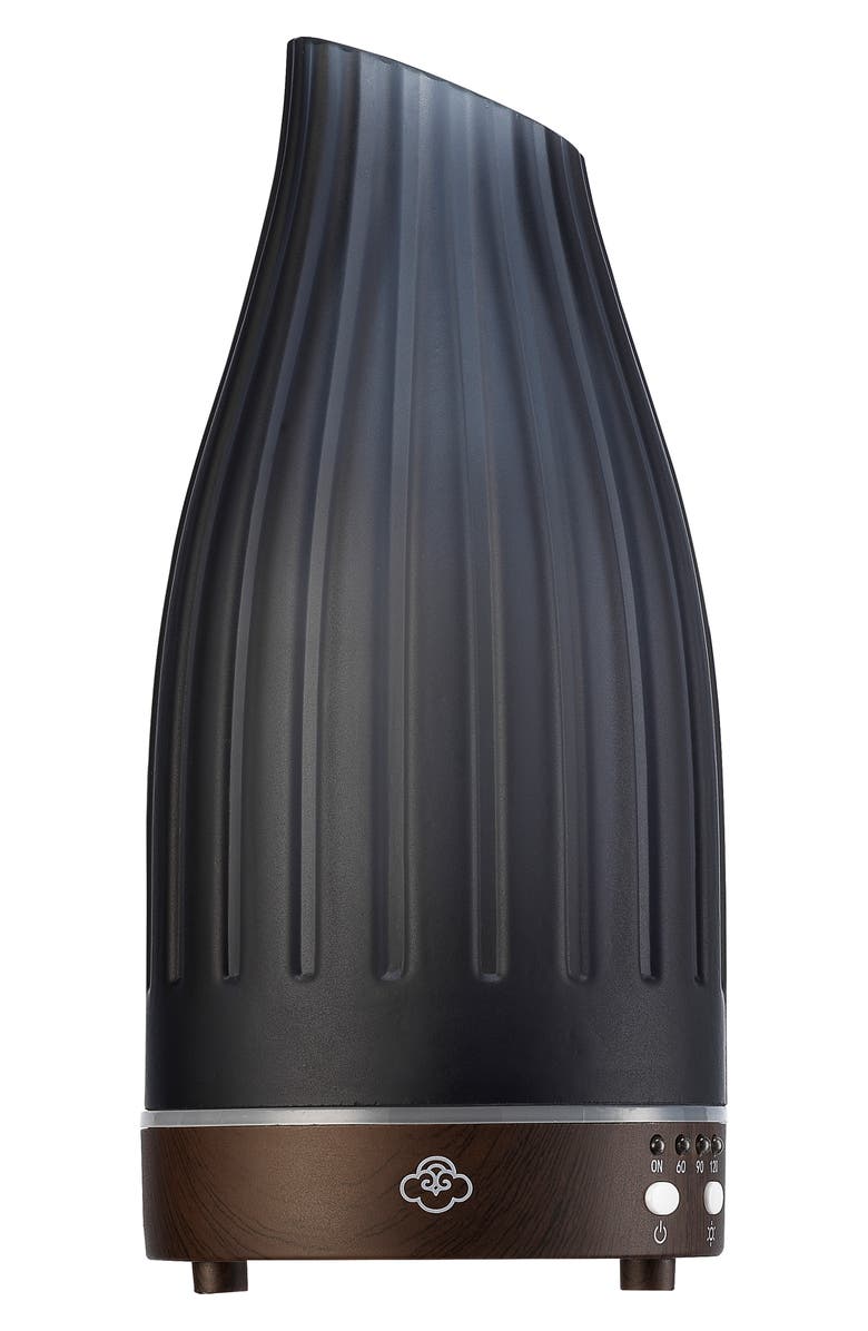 SERENE HOUSE Twilight Glass Ultrasonic Aroma Diffuser, Main, color, Grey