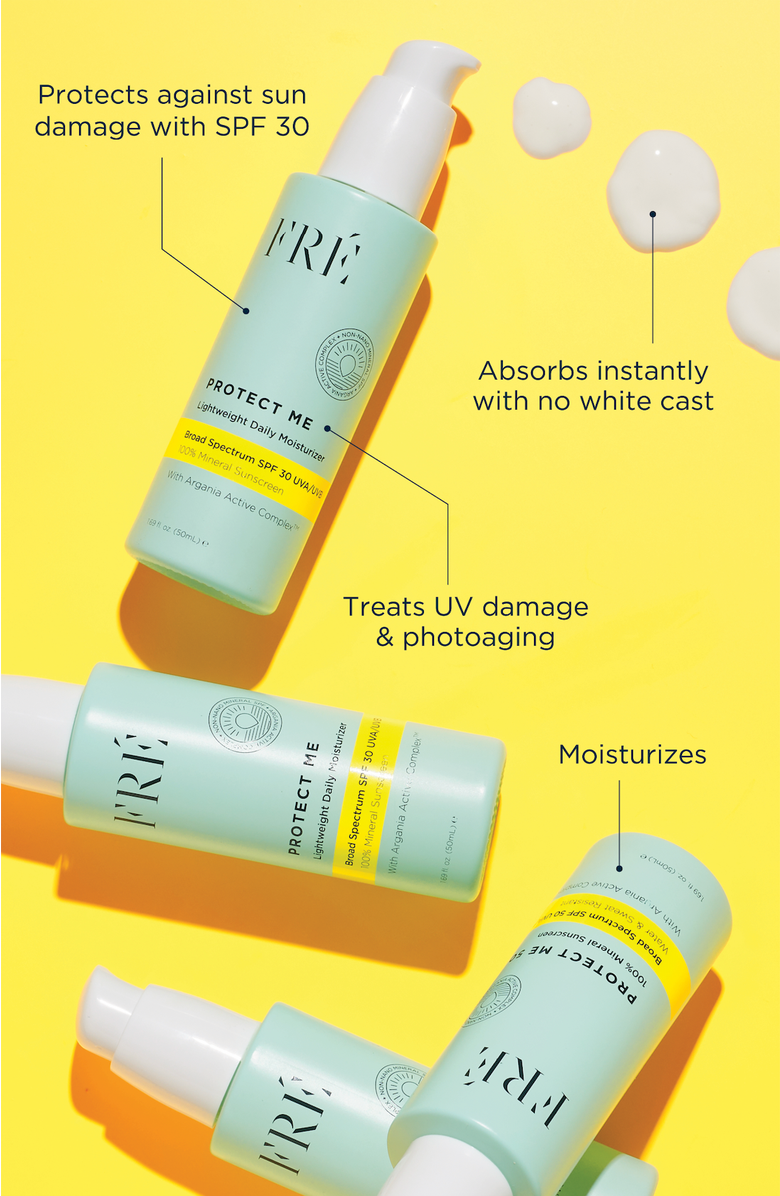FRÉ Skincare PROTECT ME Mineral SPF 30 Moisturizer, Alternate, color, White
