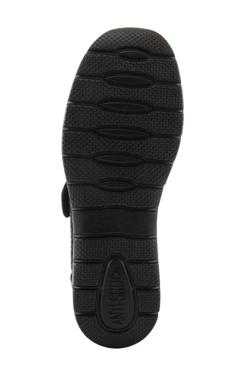 Flexus By Spring Step Amay Sneaker In Black Croco