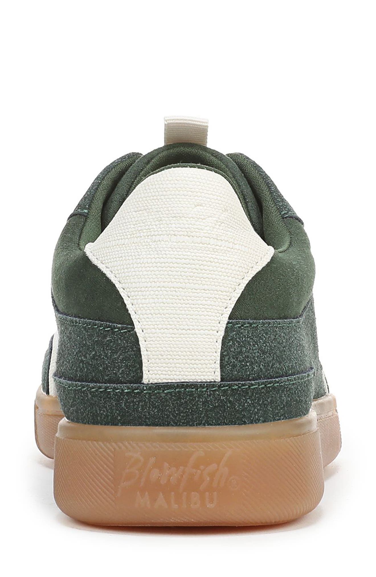 Blowfish Malibu Tastic Sneaker, Alternate, color, Jeweled Green Faux Suede