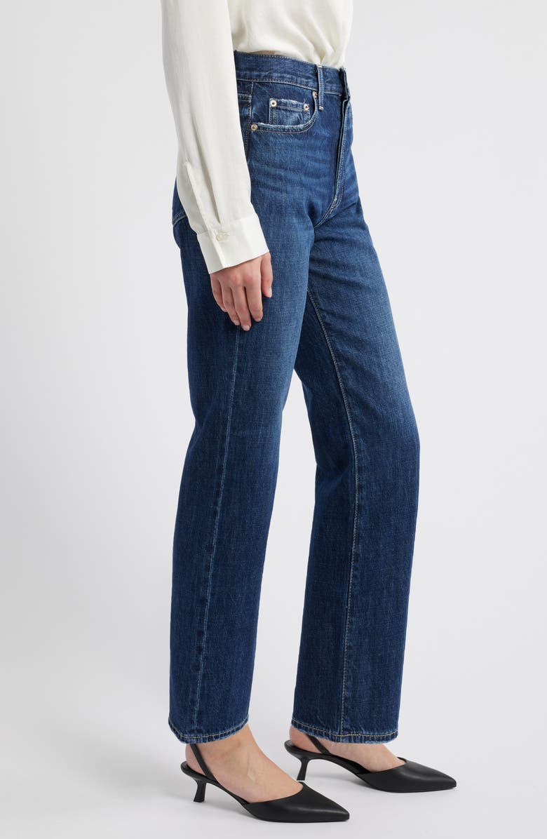 Pistola Cassie High Waist Straight Leg Jeans, Alternate, color, Cultivate