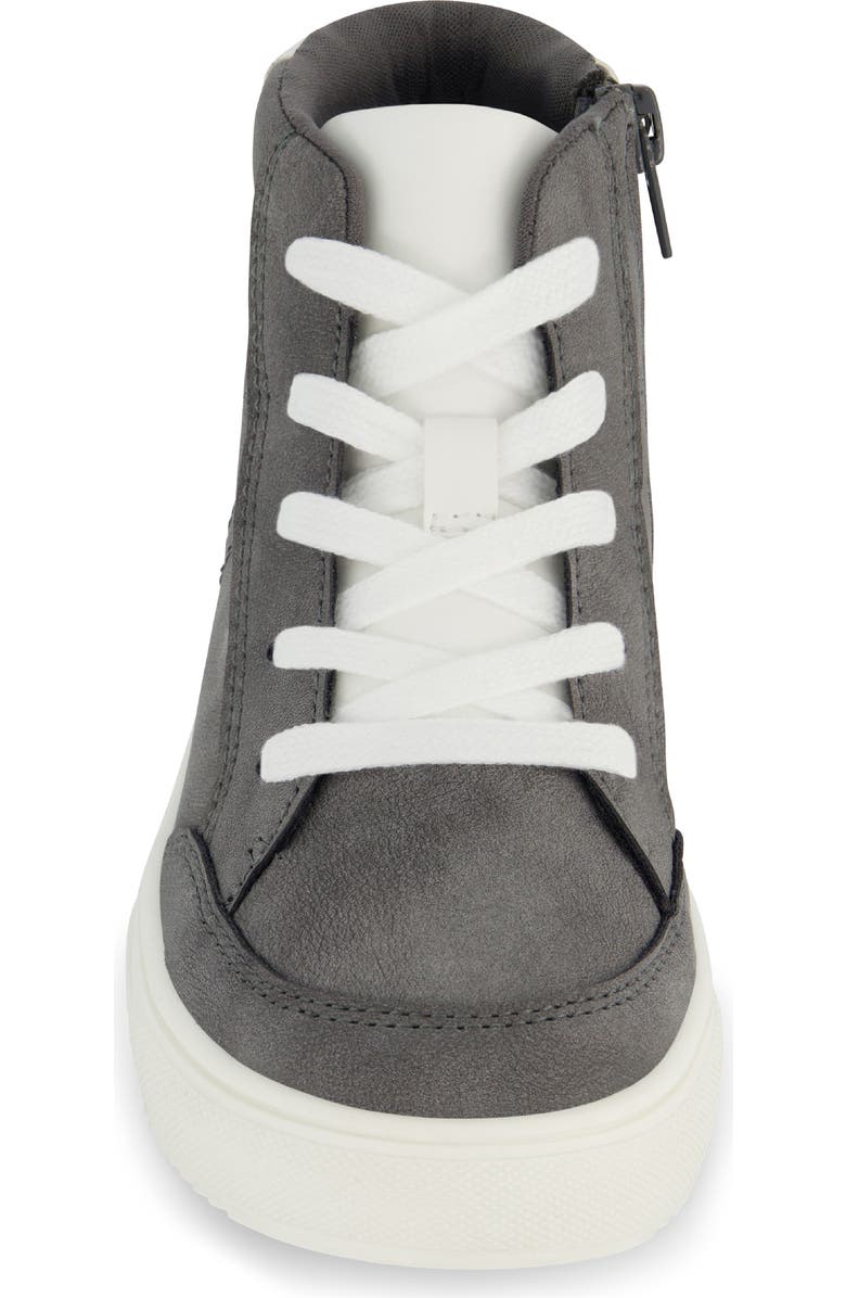 Kenneth Cole Kids' Aaron Dutton High Top Sneaker, Alternate, color, Grey