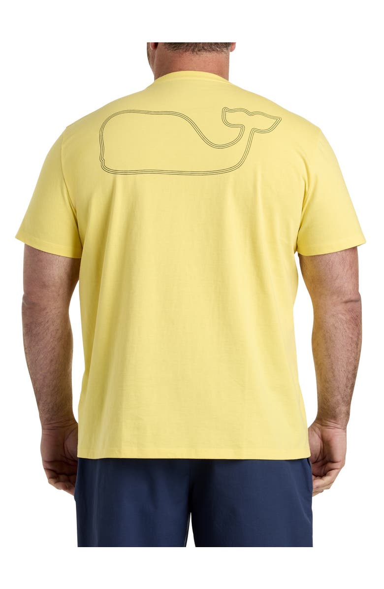 vineyard vines Big & Tall Whale Outline Graphic Tee, Alternate, color, 