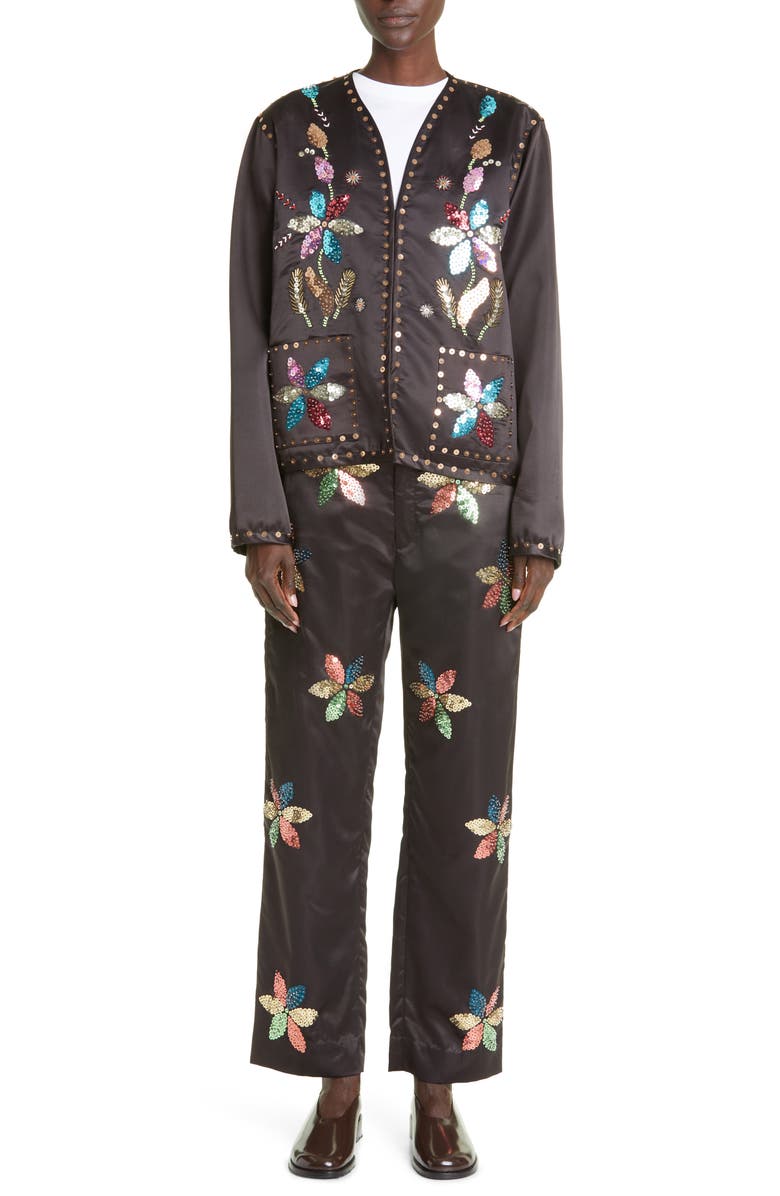 Bode Sequin Pinwheel Jacket, Alternate, color, 