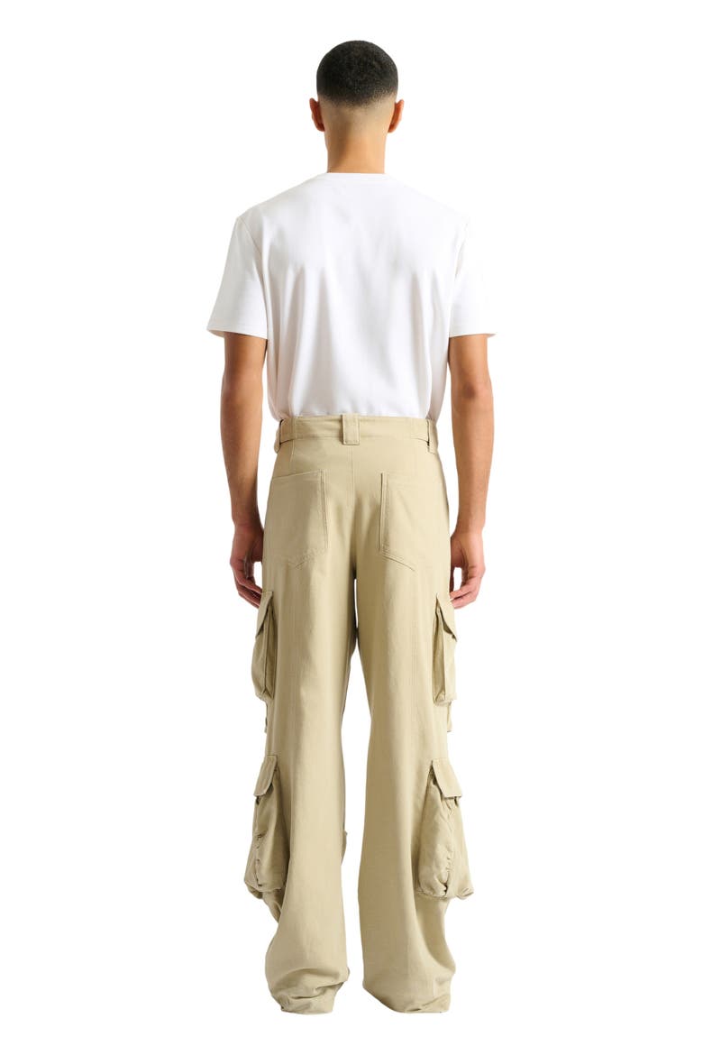 Cotton Cargo Pants, Alternate, color, beige