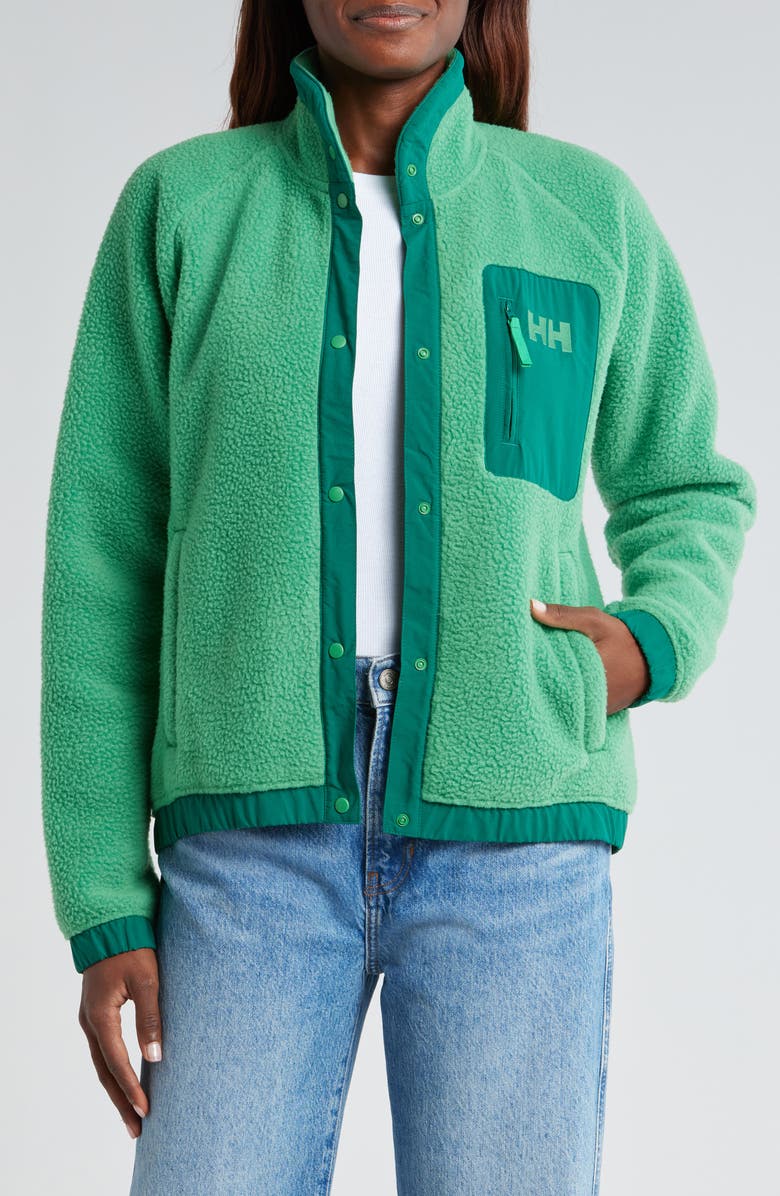 Helly Hansen Imperial Fleece Snap Jacket, Main, color, 