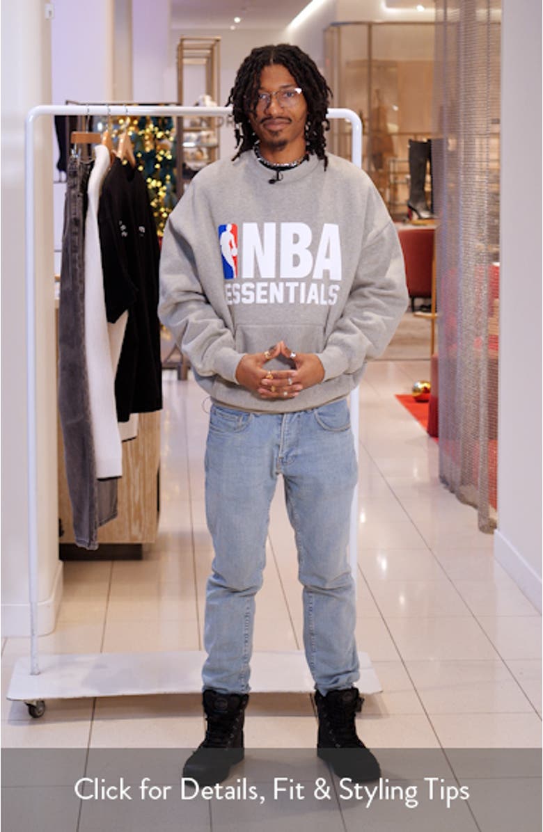 x NBA Classic Fit Graphic Sweatshirt, sales video thumbnail
