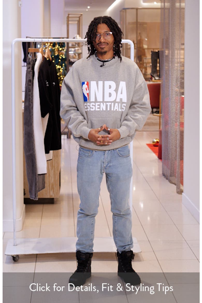 x NBA Classic Fit Graphic Sweatshirt video