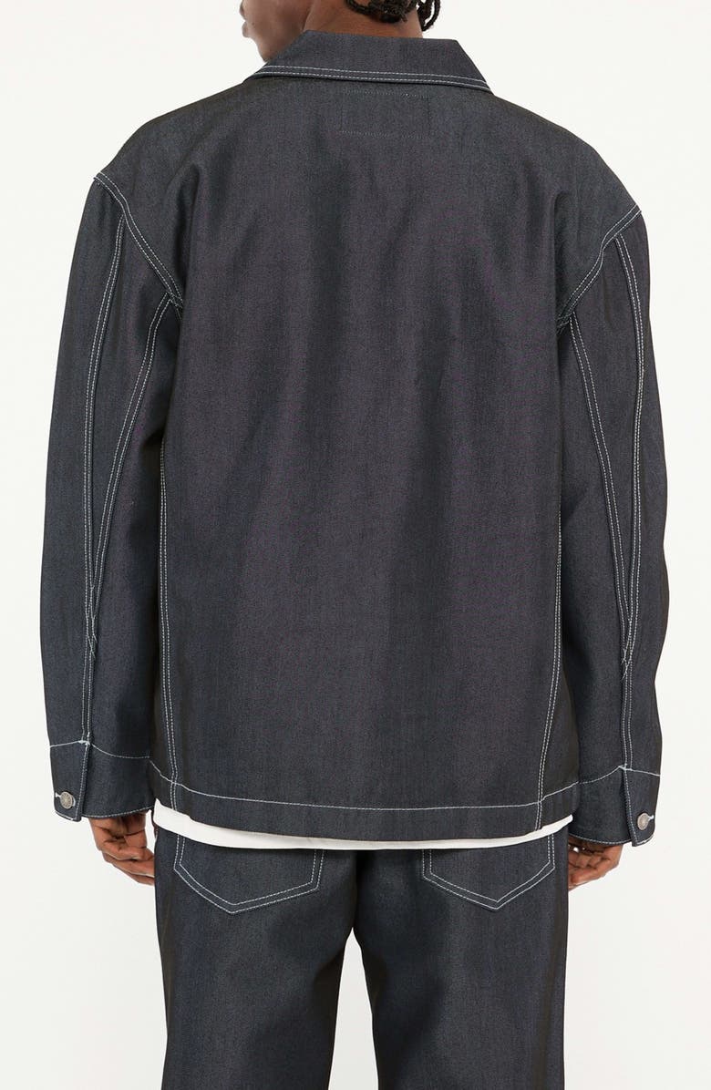 GUESS ORIGINALS Go Metallic Denim Chore Jacket, Alternate, color, Gom7