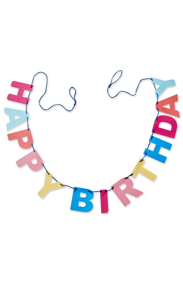 tag Happy Birthday Banner Multi Paper Everyday, Main, color, Blue