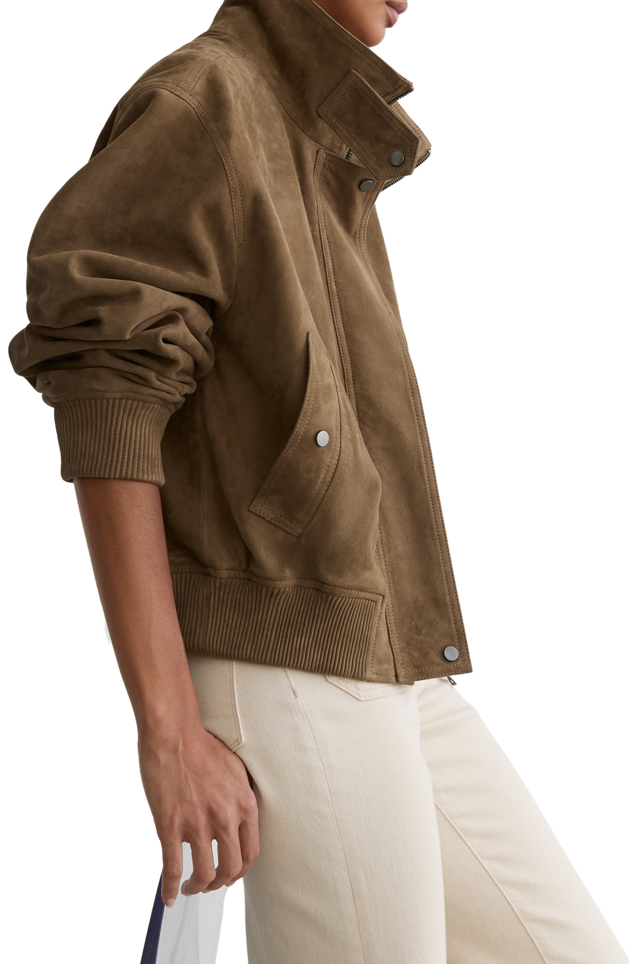 Reiss Cara Suede Jacket — фото 3