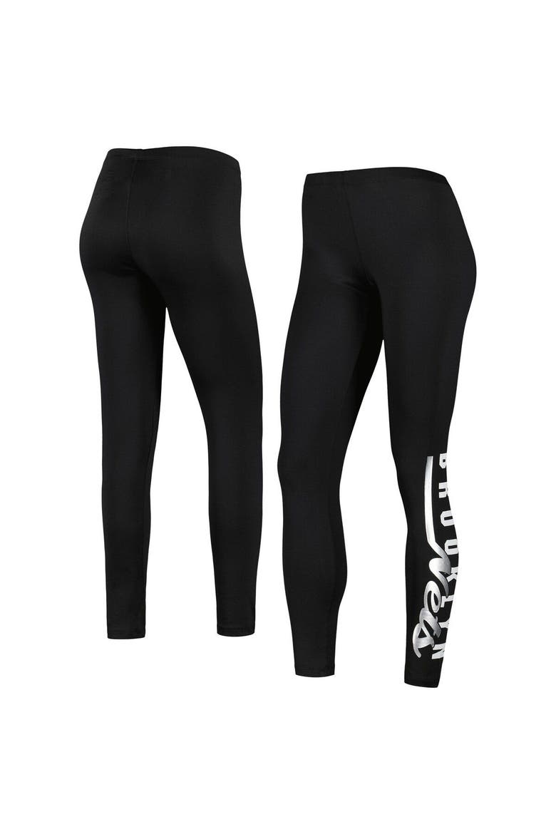 Women's G-III 4Her by Carl Banks Black Brooklyn Nets Jump Shot Leggings, Main, color, Black
