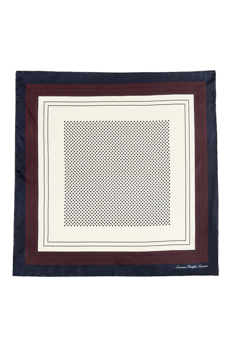 Fall Dot Square, Alternate, color, Cream
