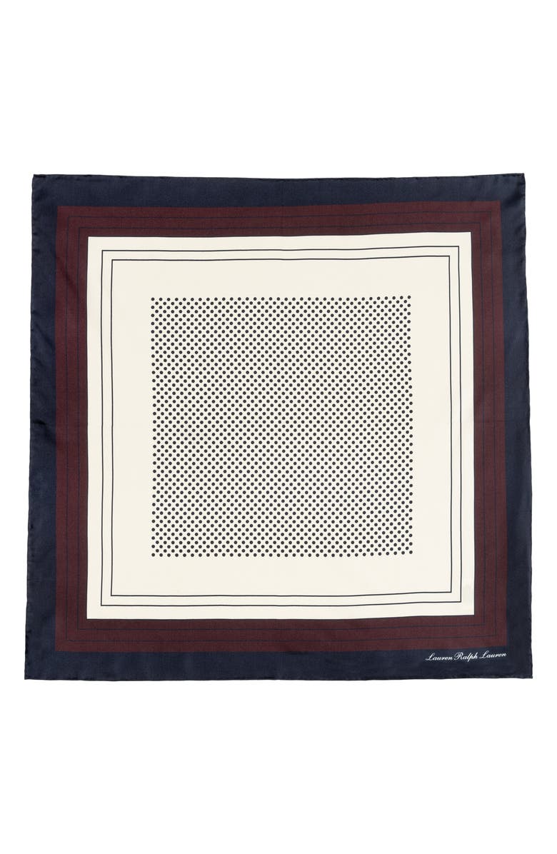 Lauren Ralph Lauren Fall Dot Square, Alternate, color, Cream
