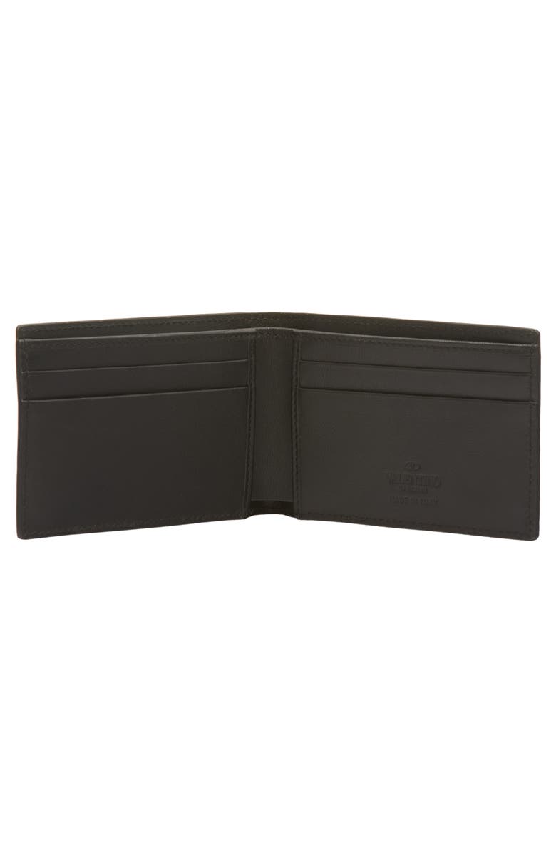 Valentino Garavani VLOGO Calfskin Bifold Wallet, Alternate, color, 