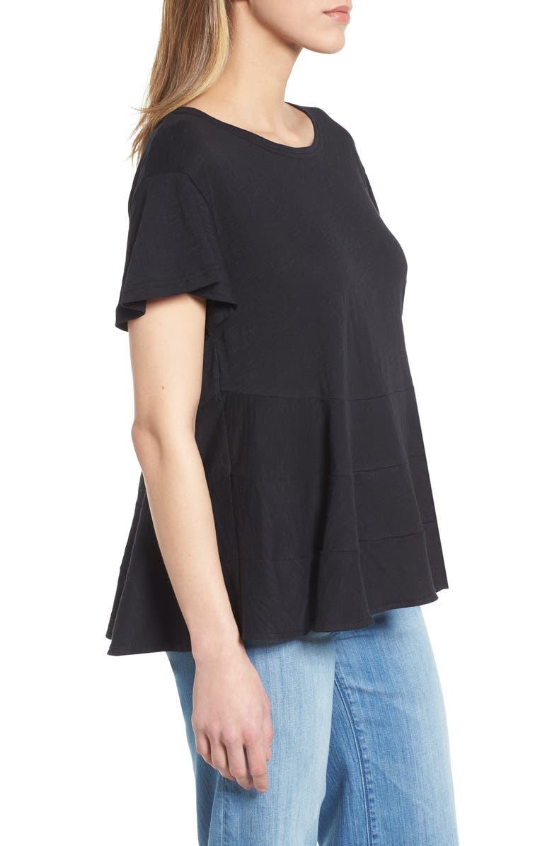 Caslon<sup>®</sup> Relaxed Peplum Tee, Alternate, color, 