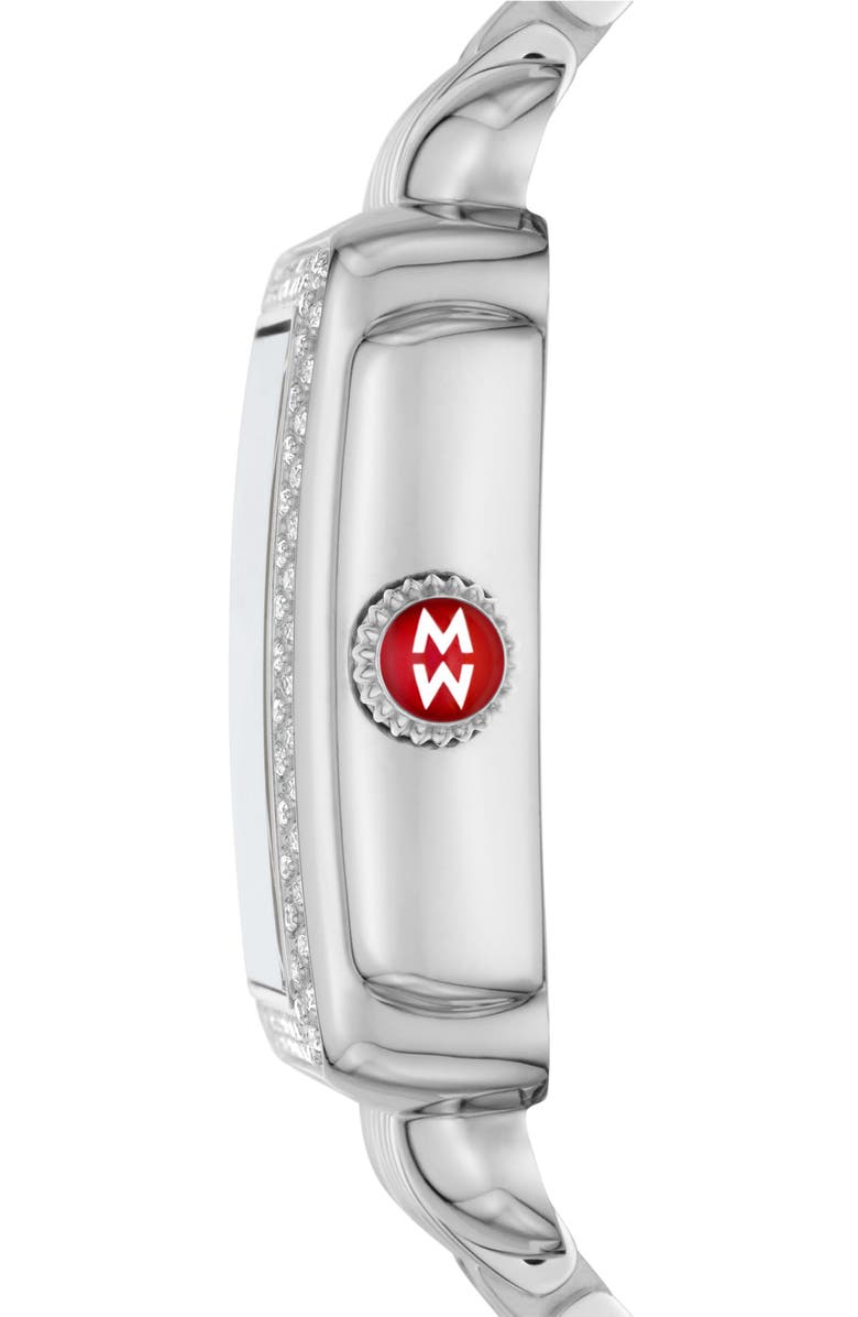 MICHELE Deco Butterfly Diamond Bracelet Watch, 33mm, Alternate, color,