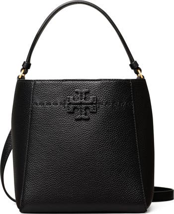 Tory Burch McGraw Small Leather Bucket Bag | Nordstrom