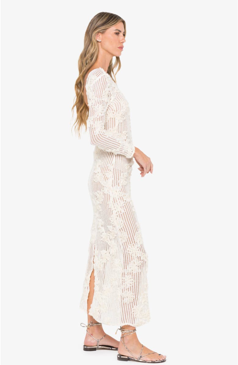 JBQ Azalia Dress, Alternate, color, Ivory